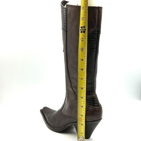 Maria Lya Cowgirl Western Leather Boot - Picture 10 of 10